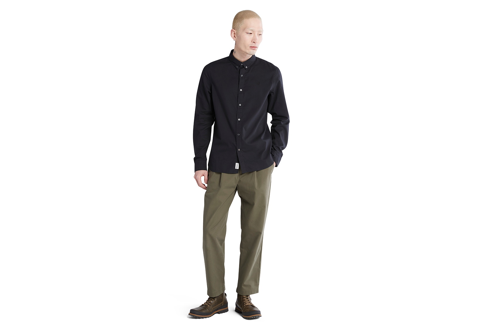 Timberland Oblečenie Ls Elvatd Oxford Slim