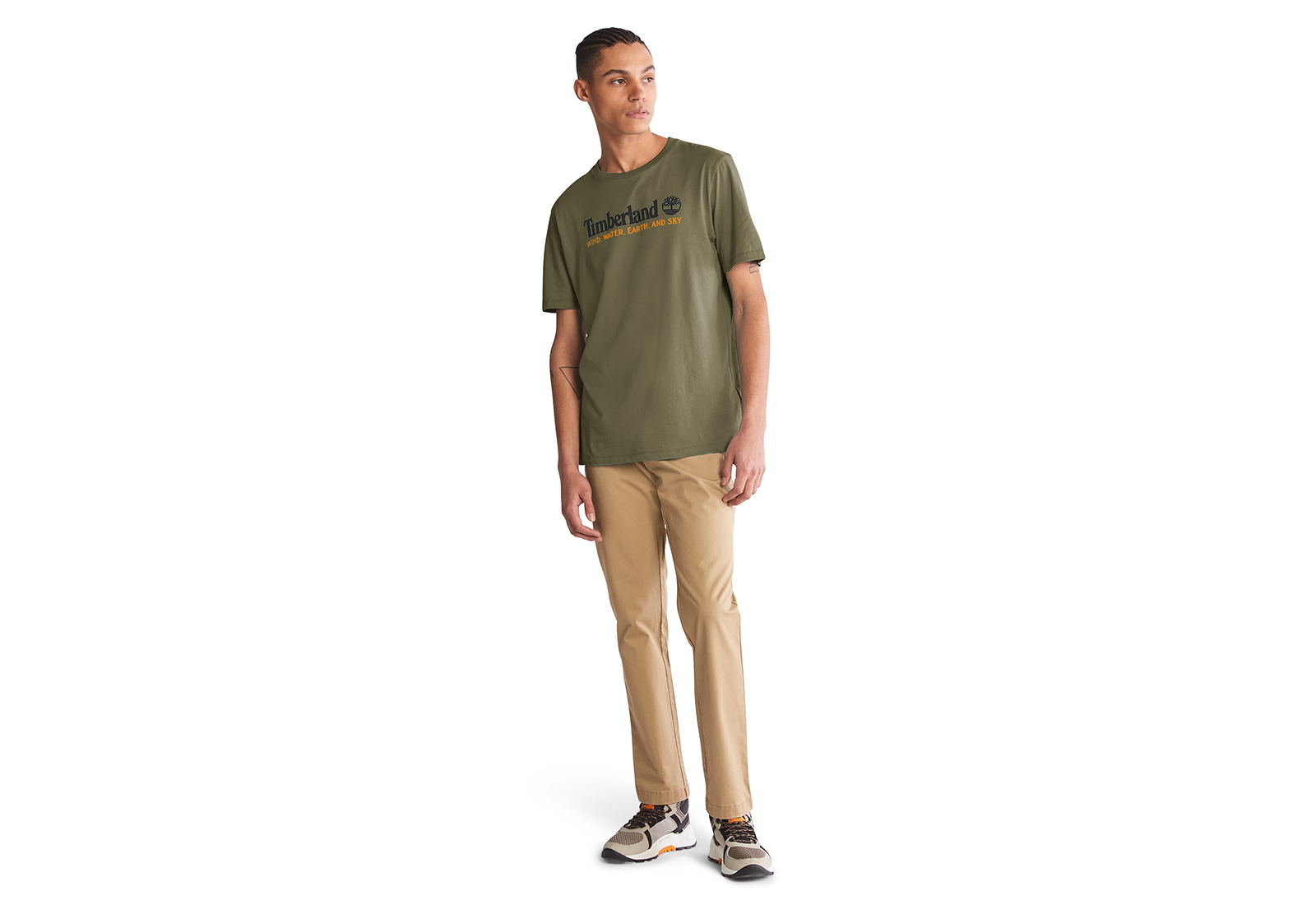 Timberland Oblečenie Wwes Front Tee