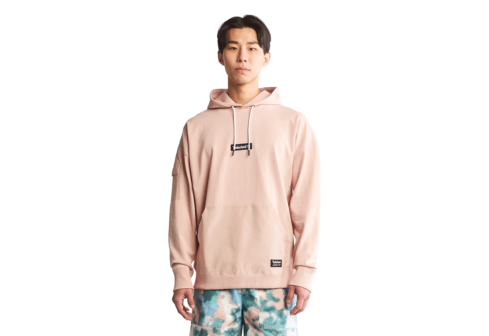 Timberland Oblečenie Pu Mixed Media Hoodie