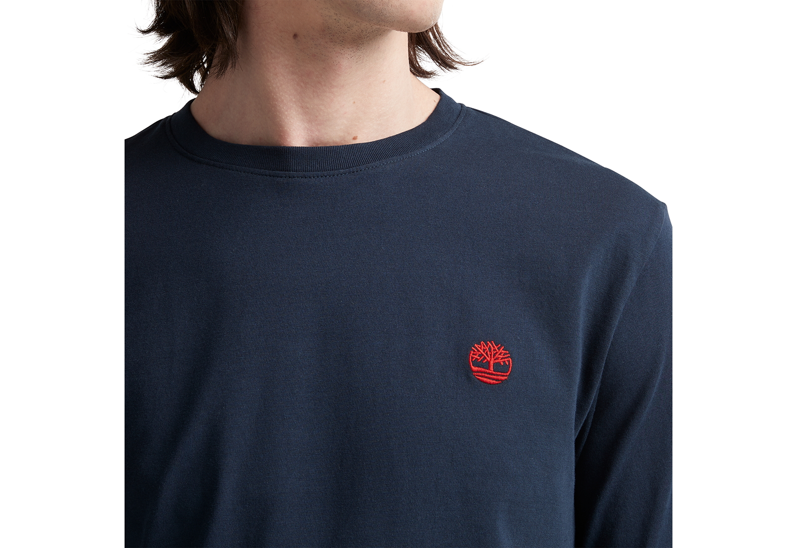 Timberland Oblečenie Ls Dnstn Rv Crew Slim
