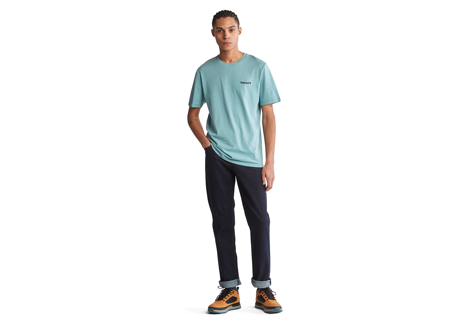 Timberland Oblečenie Sl Core Indigo Denim