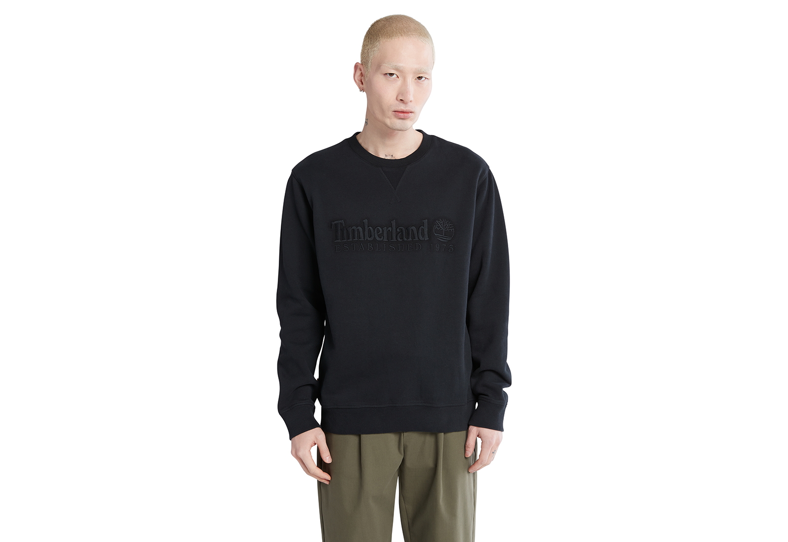 Timberland Oblečenie Est 1973 Crew Sweatshirt