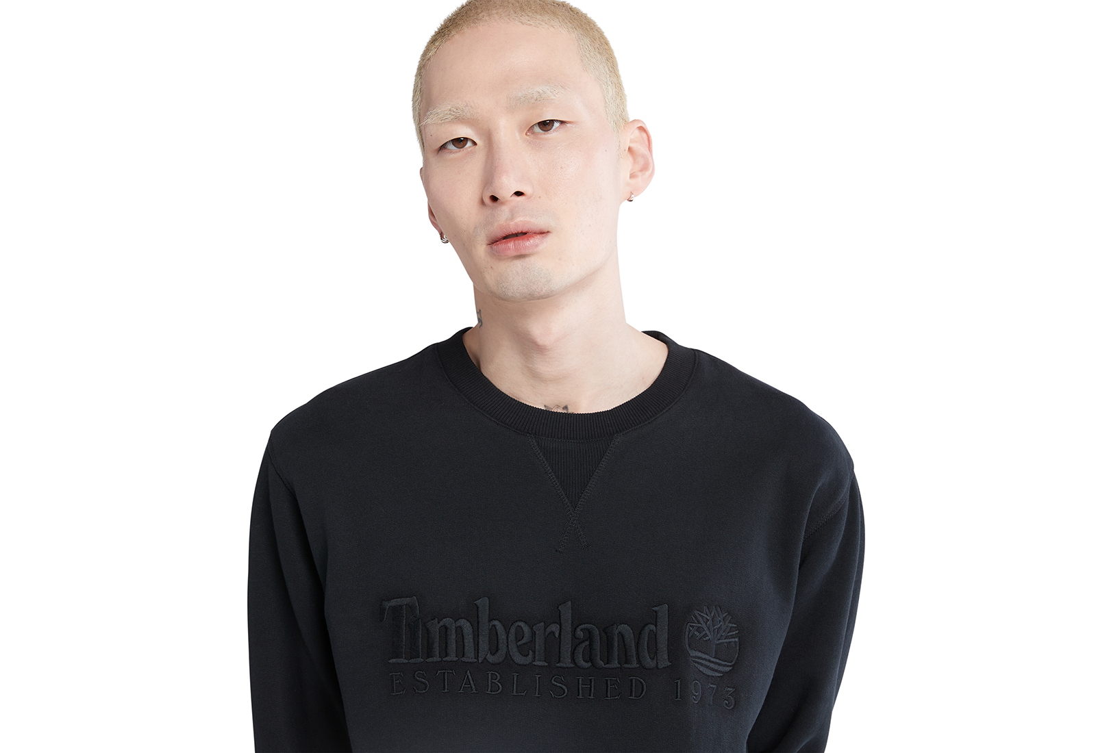 Timberland Oblečenie Est 1973 Crew Sweatshirt