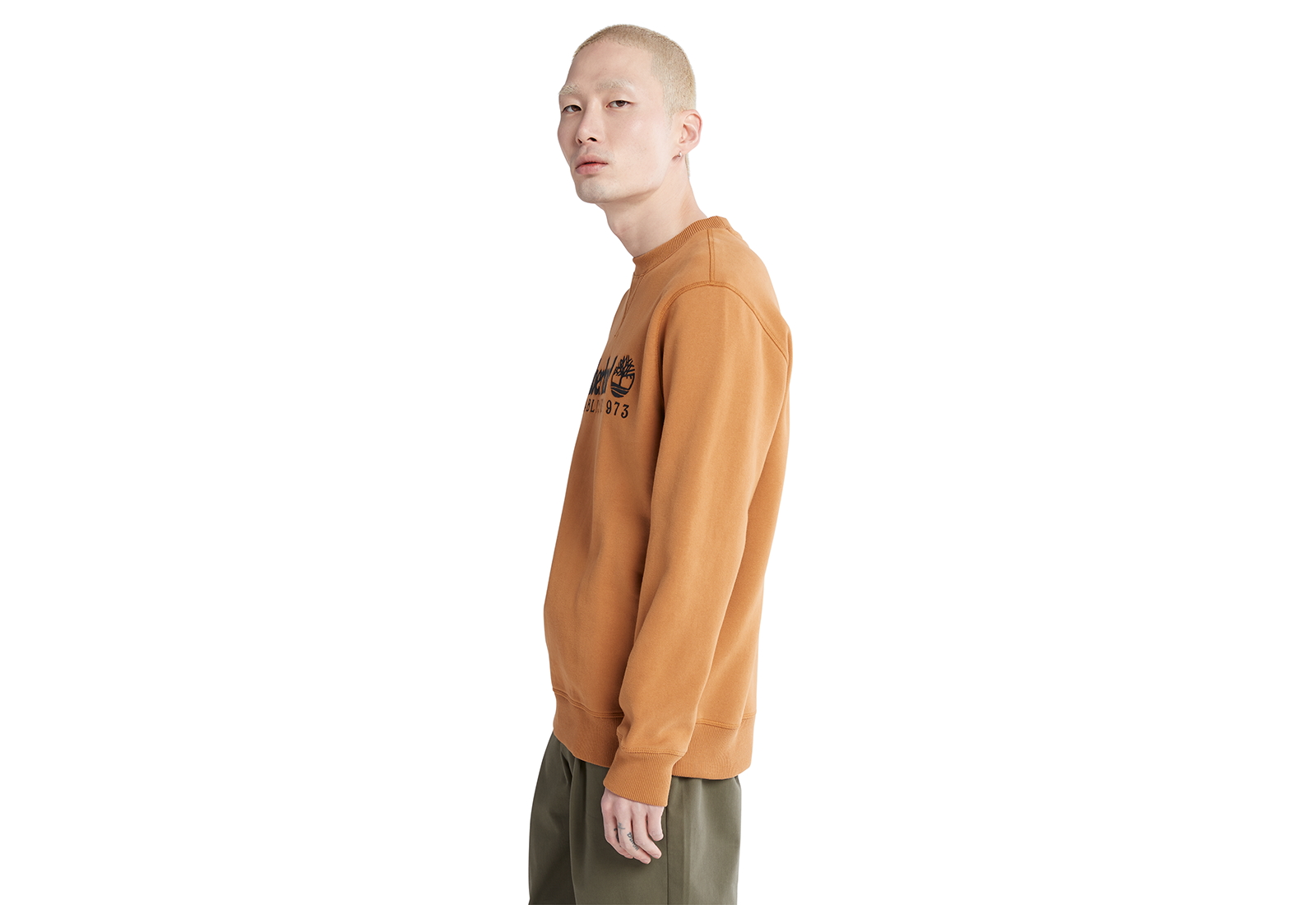 Timberland Oblečenie Est 1973 Crew Sweatshirt