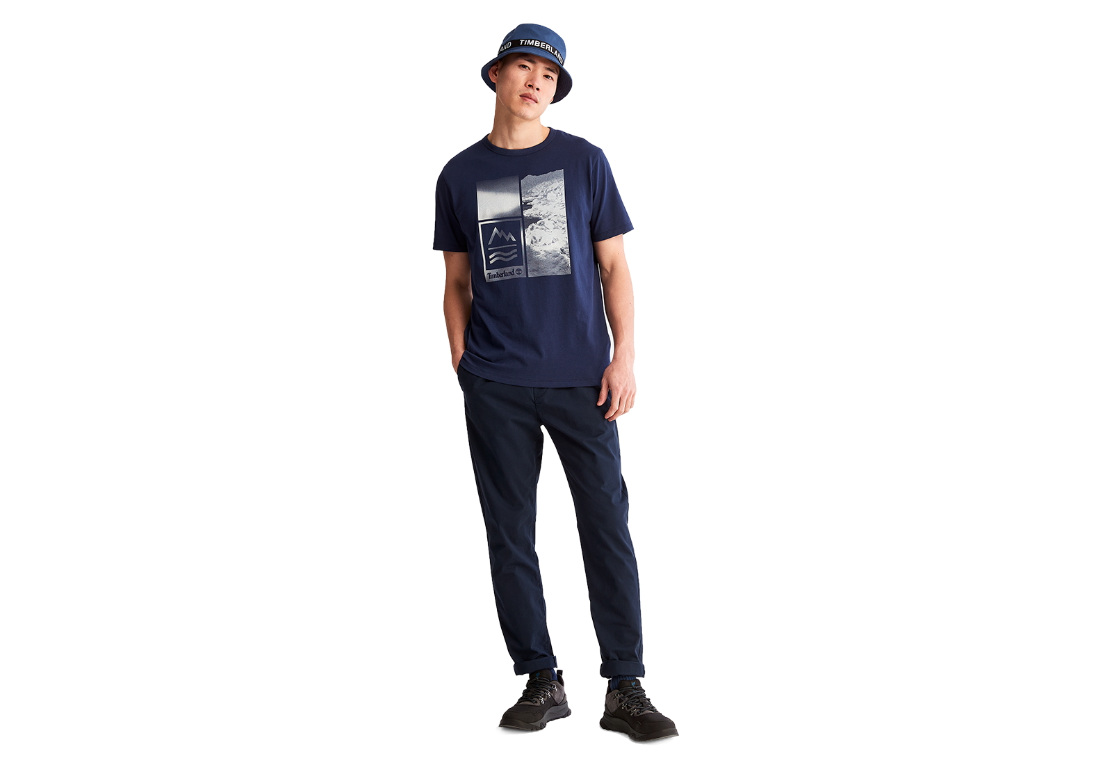 Timberland Oblečenie Ss Back Gr Tee