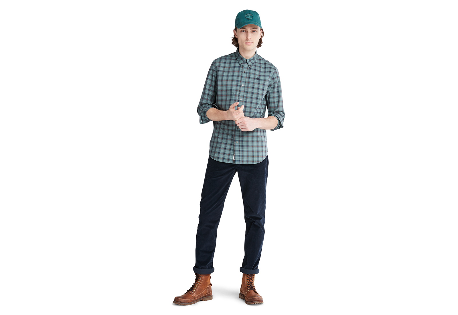 Timberland Oblečenie Ls Poplin Check Shirt