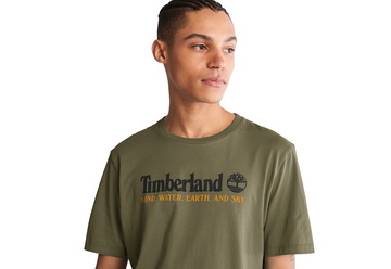 Timberland Oblečenie Wwes Front Tee