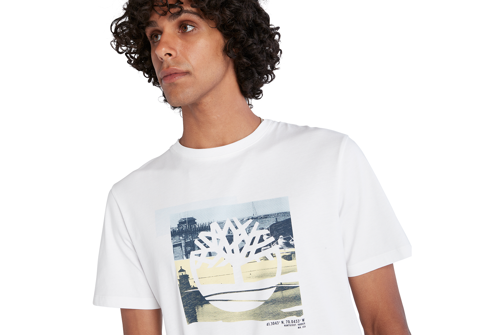 Timberland Oblečenie Ss Coast Graphic Tee