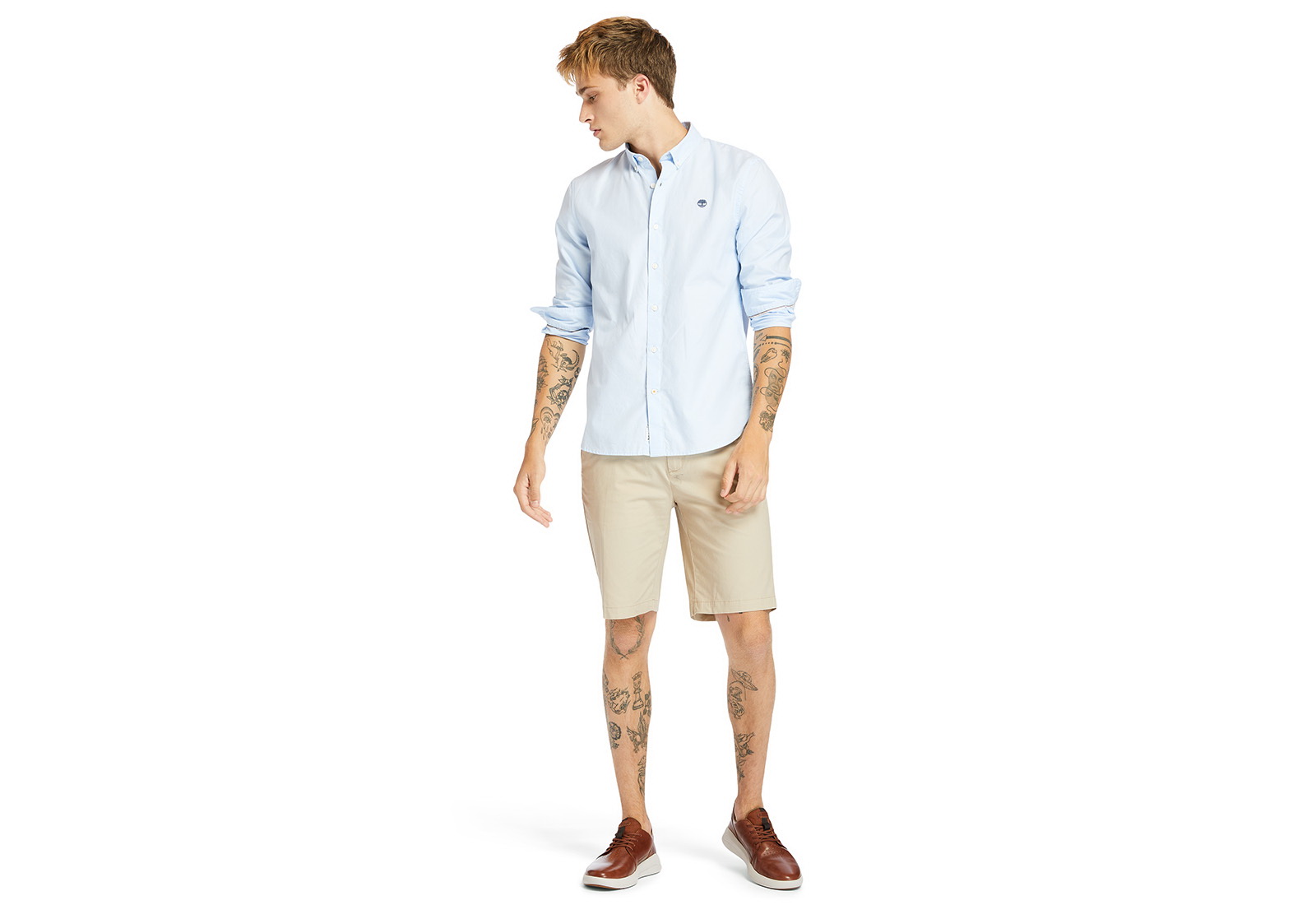 Timberland Oblečenie Ls Elvatd Oxford Slim