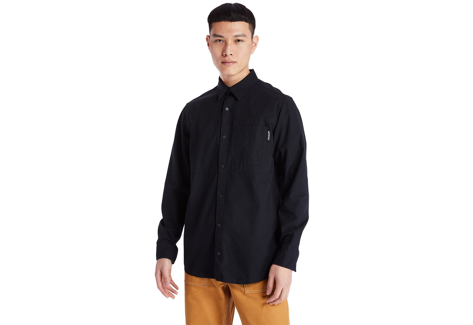 Timberland Oblečenie Ww Overshirt Black