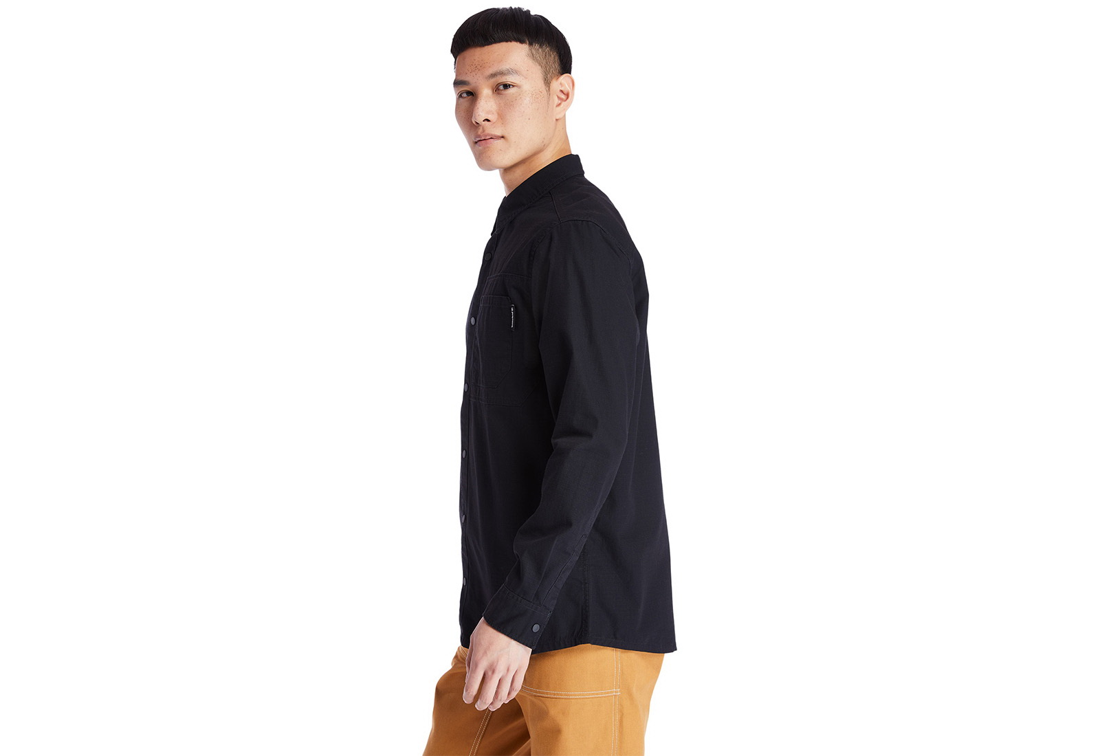 Timberland Oblečenie Ww Overshirt Black