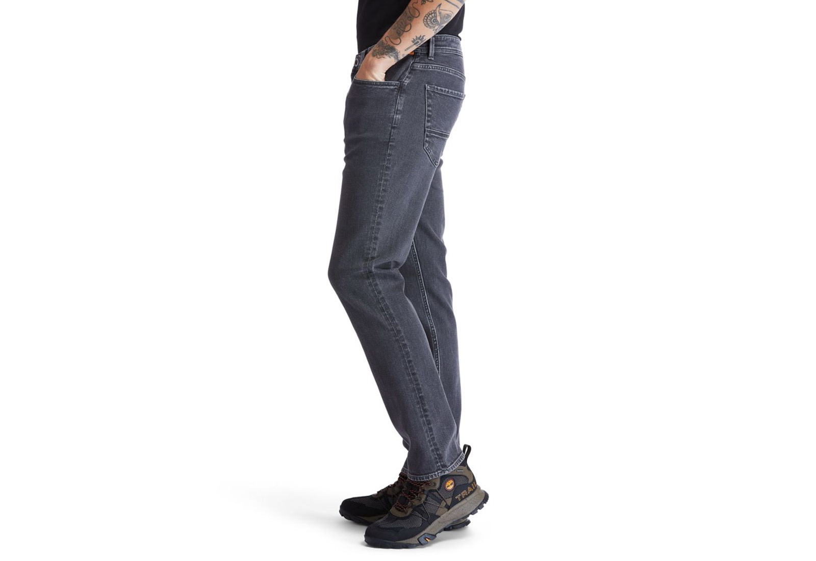 Timberland Oblečenie Str Black Indigo Denim