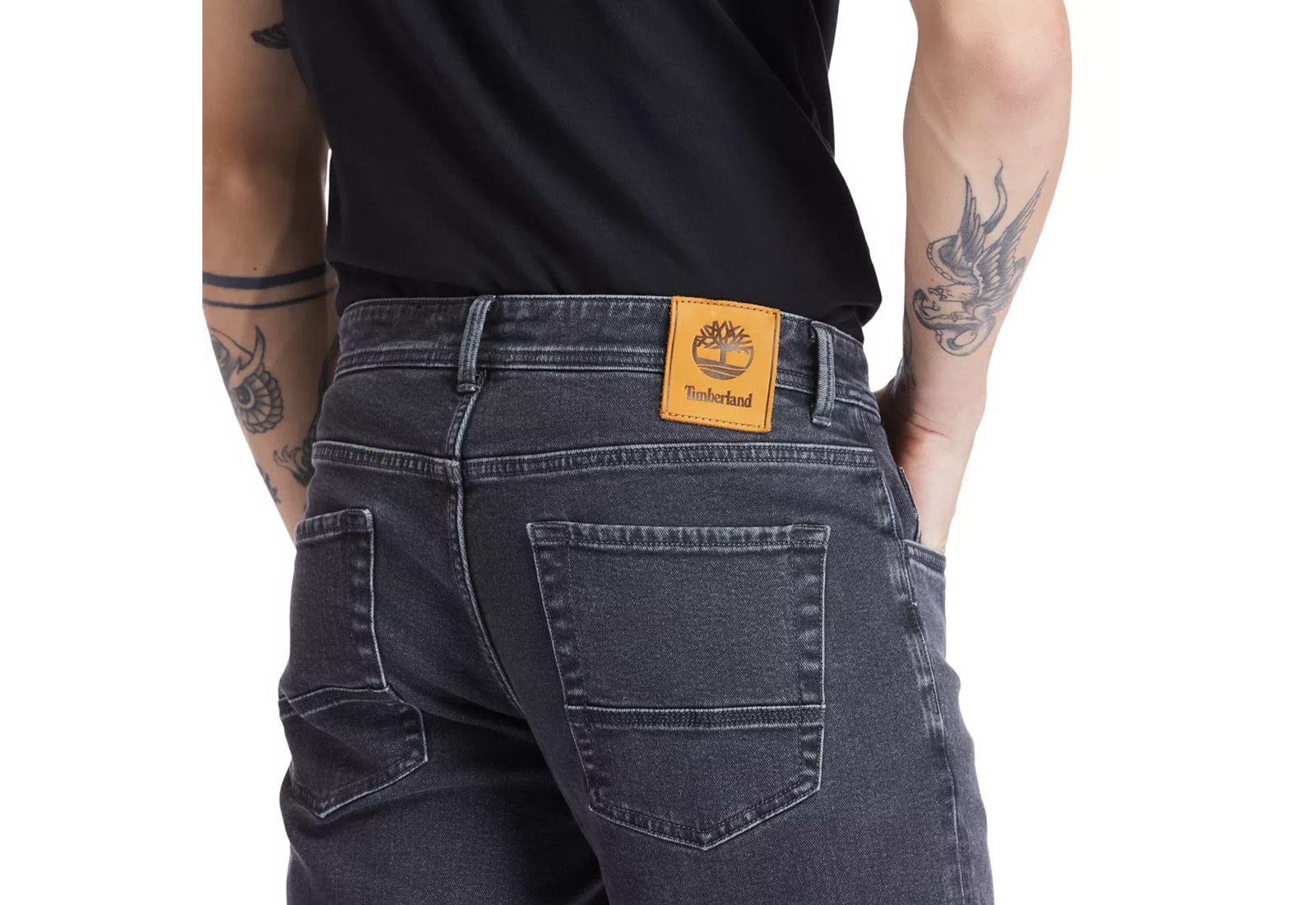 Timberland Oblečenie Str Black Indigo Denim