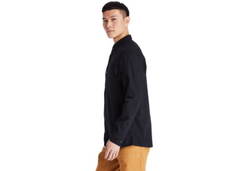 Timberland Oblečenie Ww Overshirt Black