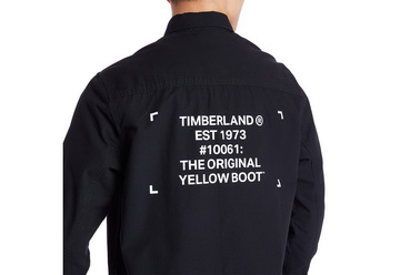 Timberland Oblečenie Ww Overshirt Black