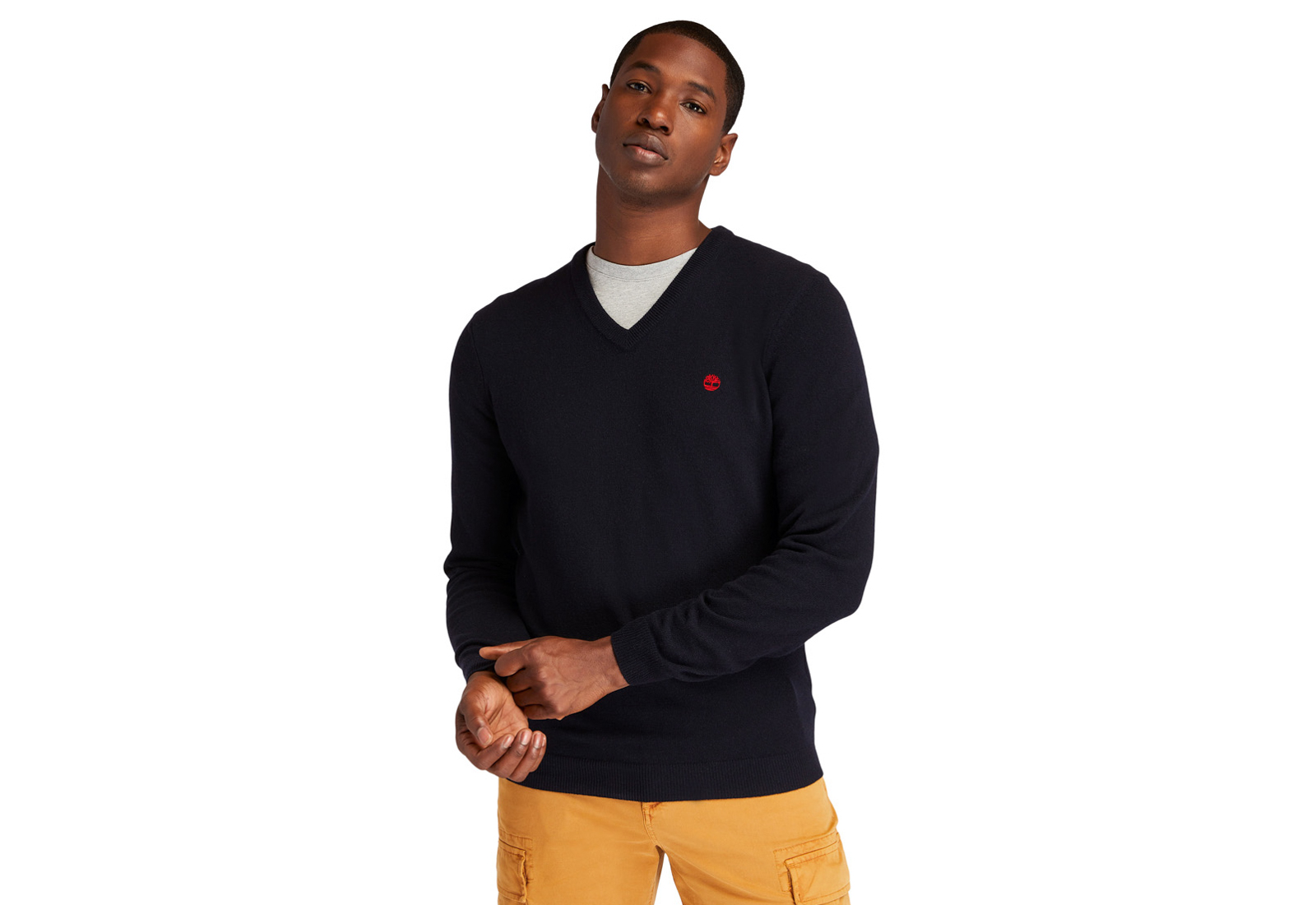 Timberland Oblečenie Merino V Neck Sweater