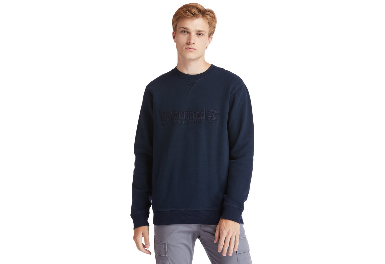 Timberland Oblečenie Est 1973 Crew Sweatshirt