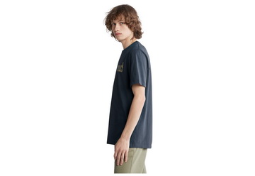 Timberland Oblečenie Ss Lin Logo Camo Tee
